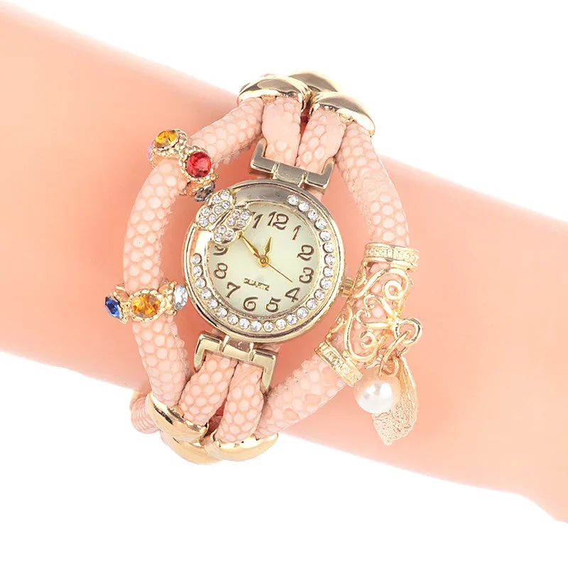 New Arrival Luxury Women Dress Watches Women Leather Quartz Watches Women Wristwatches