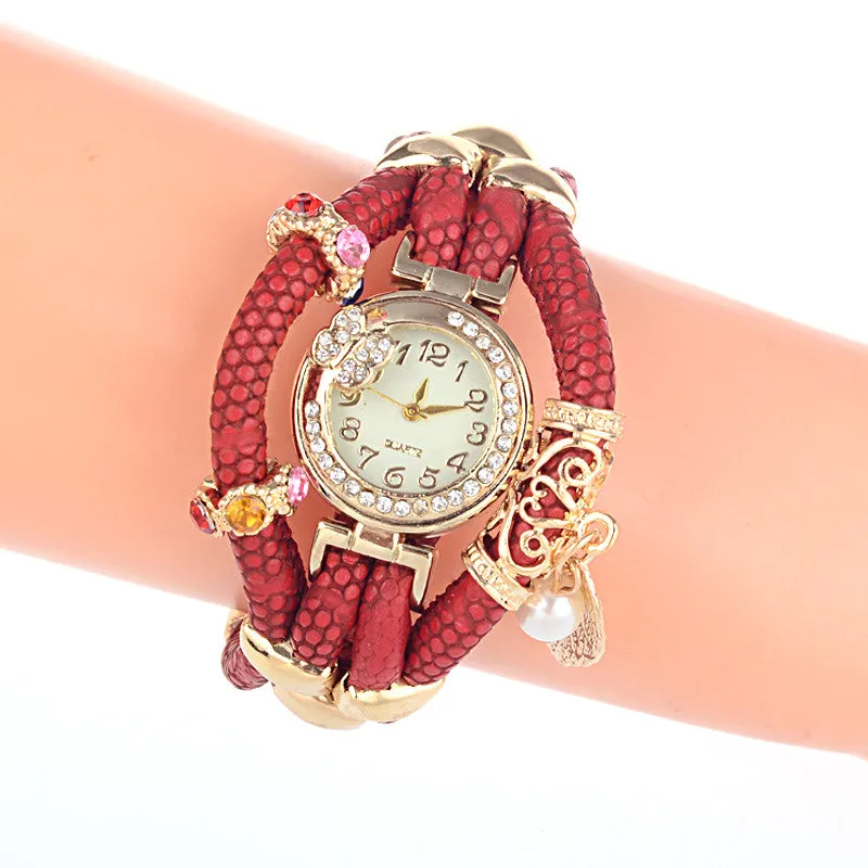 New Arrival Luxury Women Dress Watches Women Leather Quartz Watches Women Wristwatches