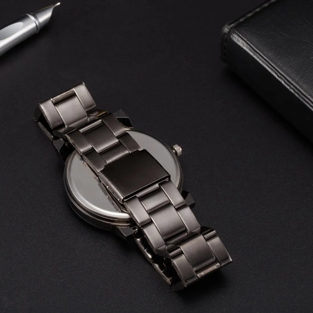 New Fashion Watch Men Top Brand Luxury Famous Wristwatch Male Clock Quartz Wrist Watch Casual Quartz-watch