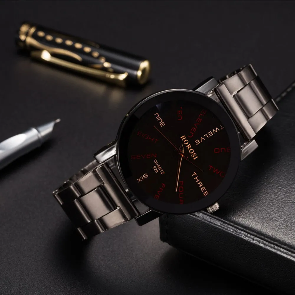 New Fashion Watch Men Top Brand Luxury Famous Wristwatch Male Clock Quartz Wrist Watch Casual Quartz-watch