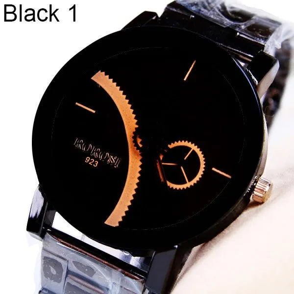 New Fashion Watch Men Top Brand Luxury Famous Wristwatch Male Clock Quartz Wrist Watch Casual Quartz-watch