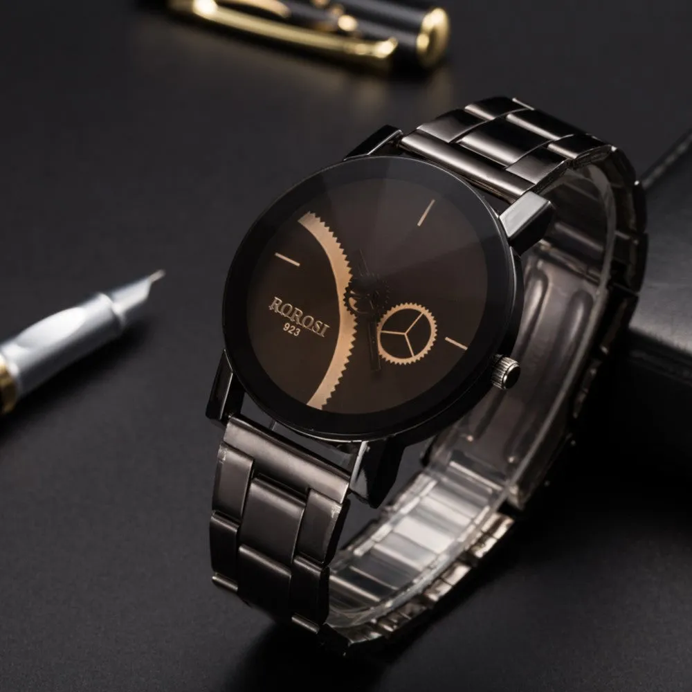 New Fashion Watch Men Top Brand Luxury Famous Wristwatch Male Clock Quartz Wrist Watch Casual Quartz-watch