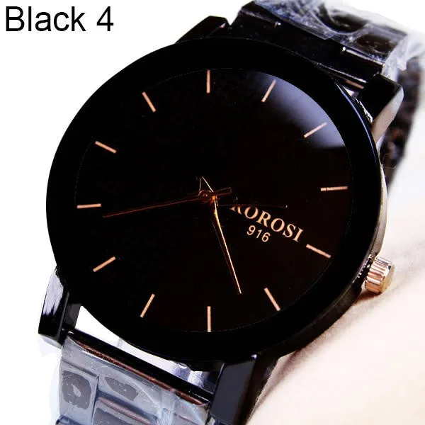 New Fashion Watch Men Top Brand Luxury Famous Wristwatch Male Clock Quartz Wrist Watch Casual Quartz-watch