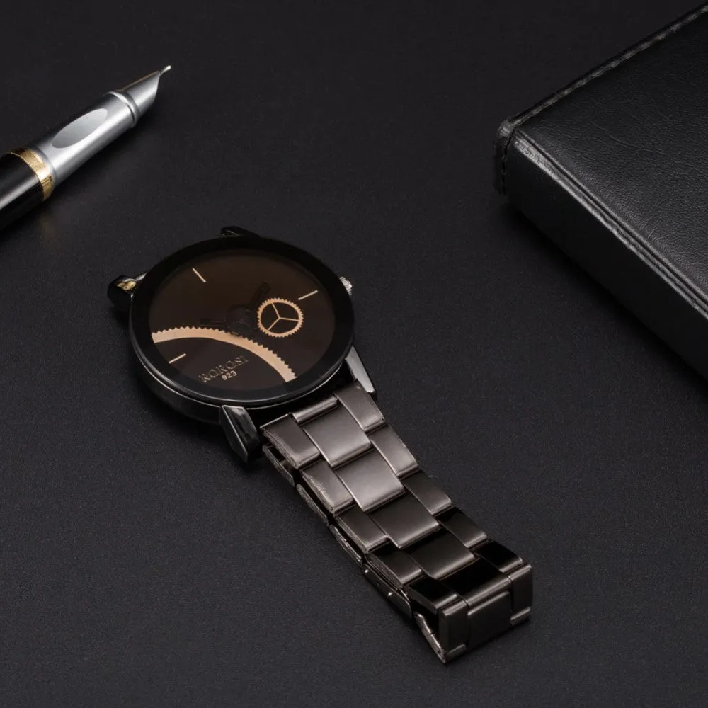 New Fashion Watch Men Top Brand Luxury Famous Wristwatch Male Clock Quartz Wrist Watch Casual Quartz-watch