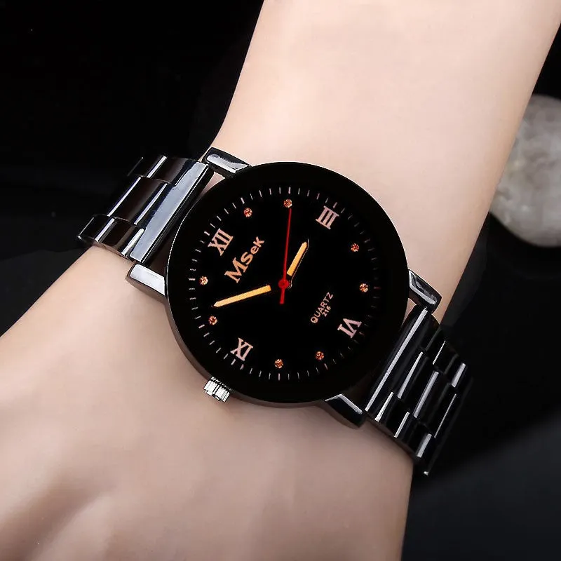New Fashion Watch Men Top Brand Luxury Famous Wristwatch Male Clock Quartz Wrist Watch Casual Quartz-watch