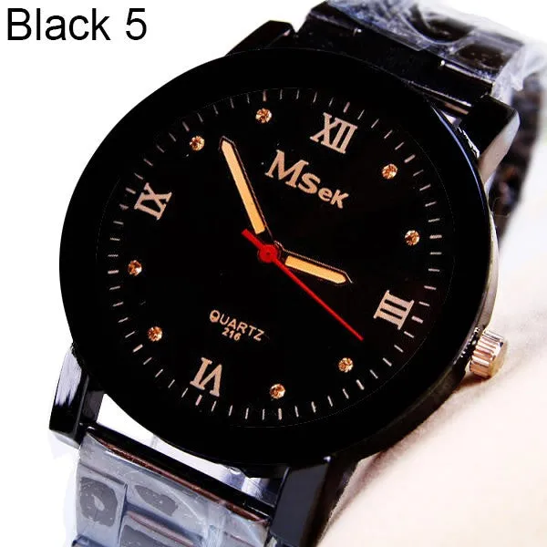 New Fashion Watch Men Top Brand Luxury Famous Wristwatch Male Clock Quartz Wrist Watch Casual Quartz-watch