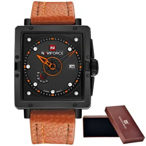 New NAVIFORCE Fashion Watches Men Luxury Brand Men's Quartz Watch Date Waterproof Sport Man Clock Army Military Wrist Watch