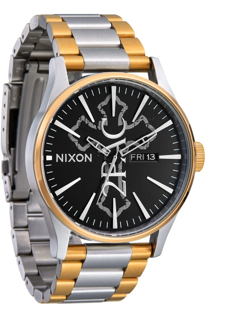 Nixon x 2PAC Sentry Stainless Steel Watch