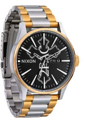 Nixon x 2PAC Sentry Stainless Steel Watch