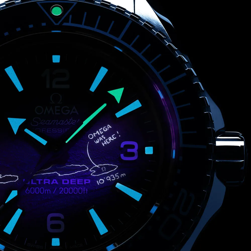 OMEGA Seamaster Planet Ocean 6000M 45.5mm Summer Blue Dial Automatic Gents Watch 21530462103002