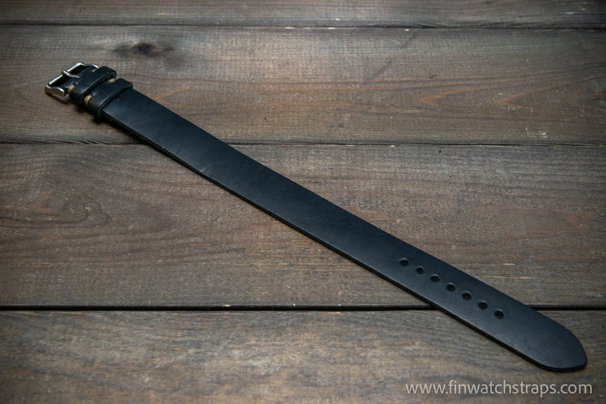 One-piece military watch band,   watch strap 10-26 mm
