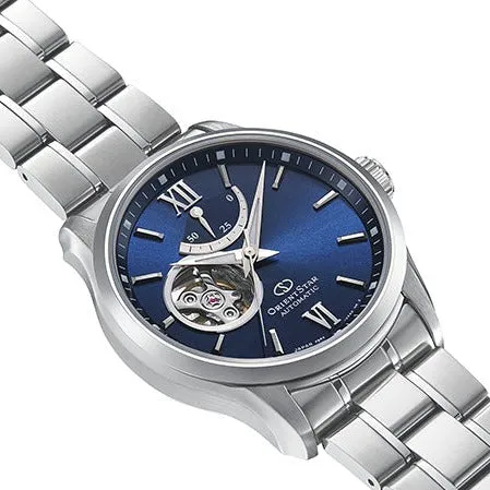 Orient Star Contemporary Open Heart Men's Blue Watch RE-AT0001L00B