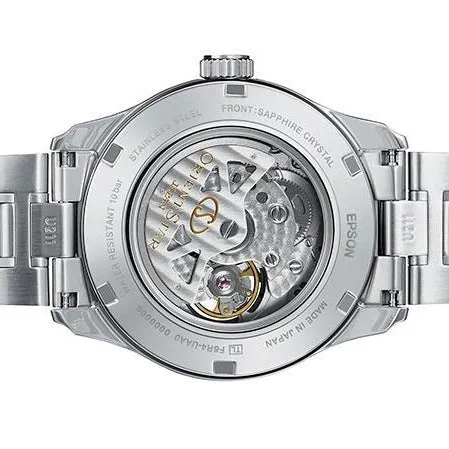 Orient Star Contemporary Open Heart Men's Blue Watch RE-AT0001L00B
