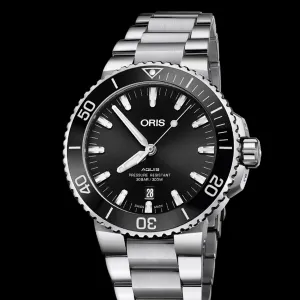 Oris - Aquis Date Black 43.5mm