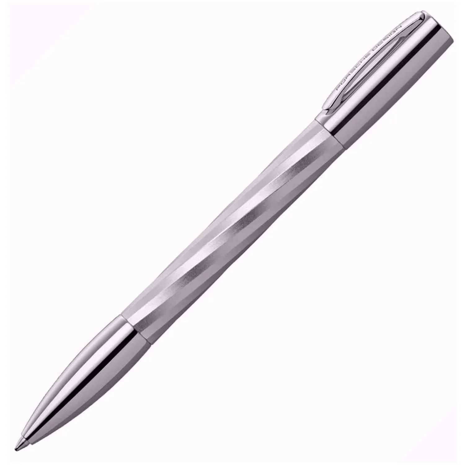Porsche Design Shake Pen Twist Silver Ballpoint Pen 910497