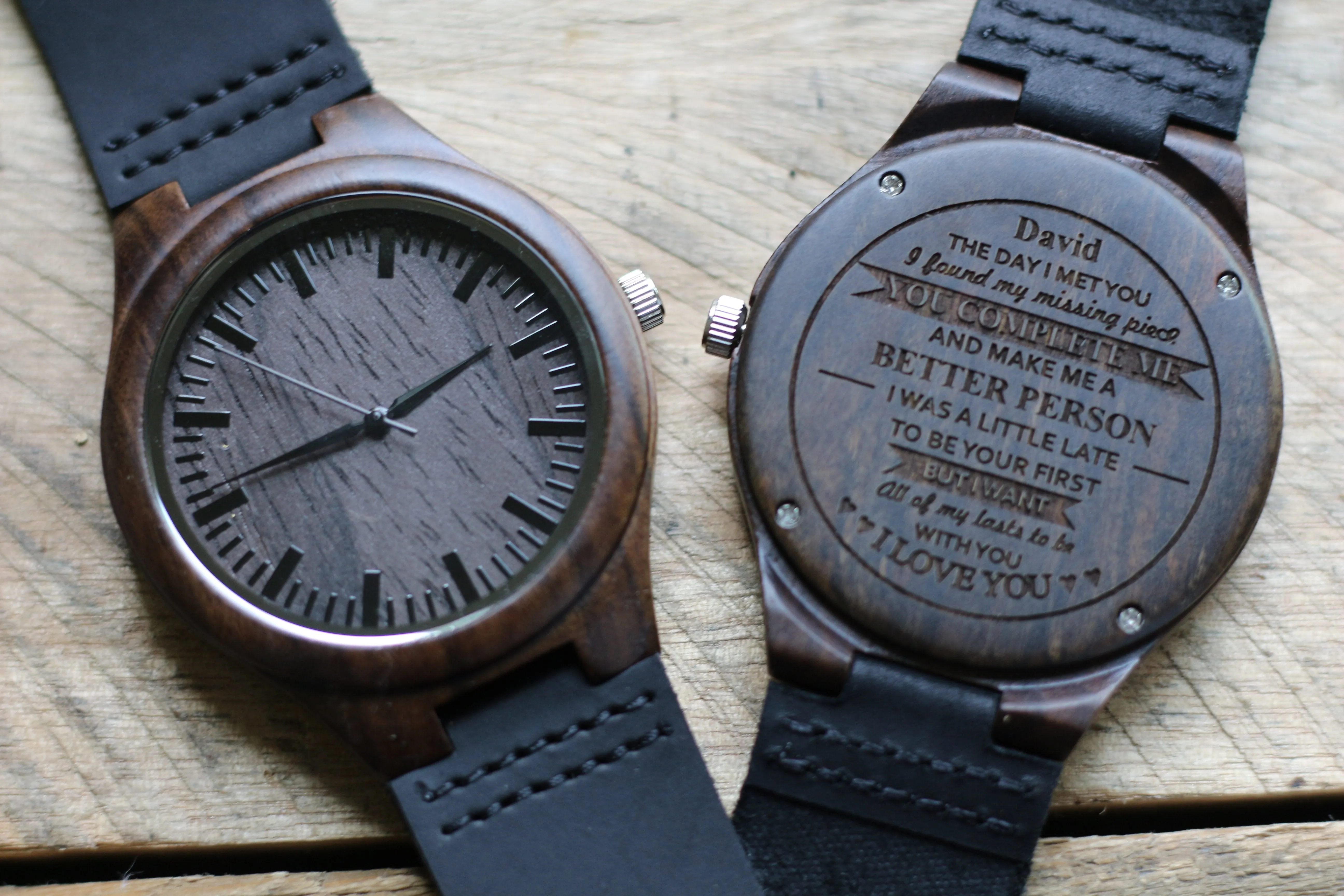 "All My Lasts" - Wood Watch | The Christopher