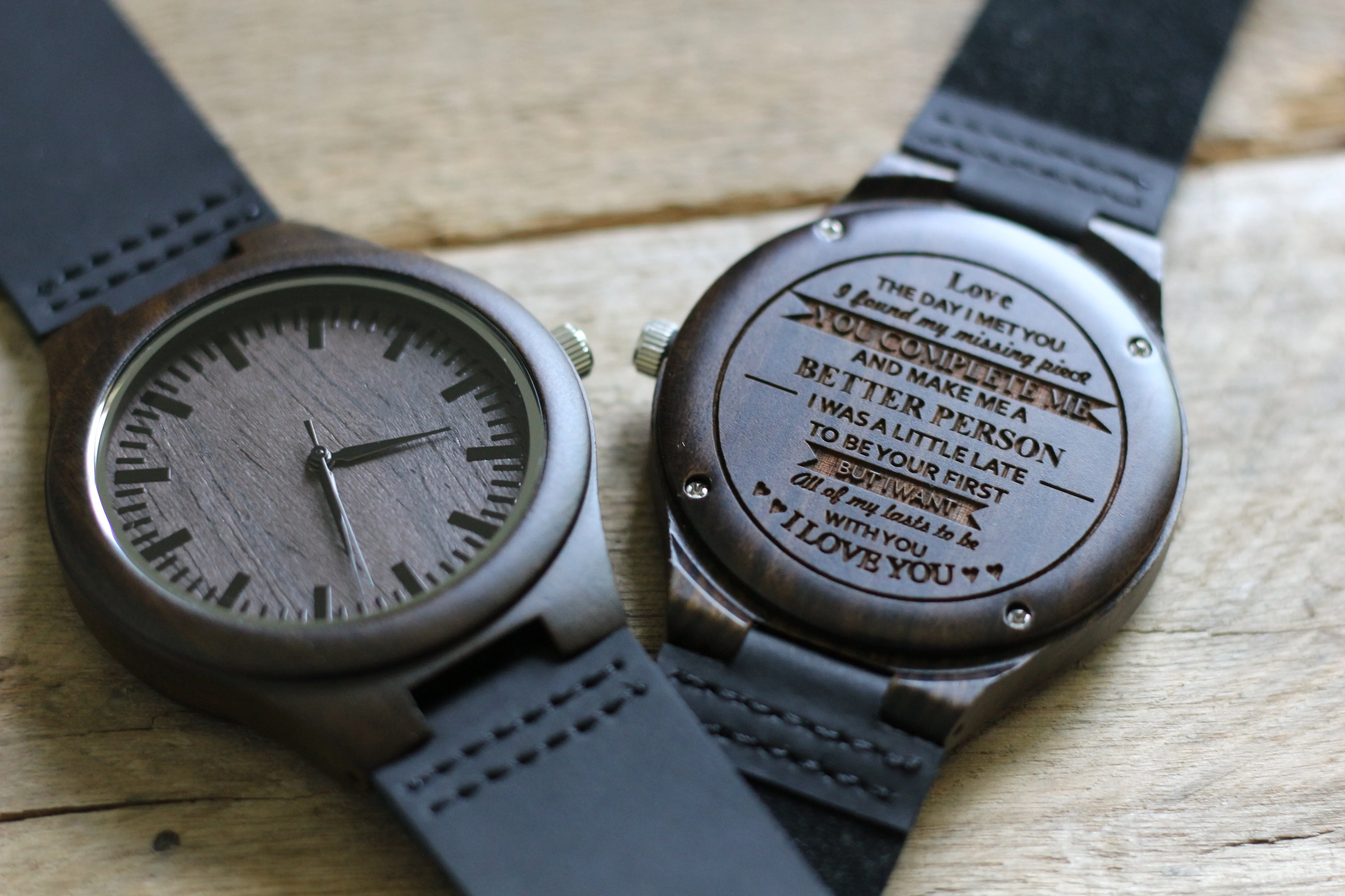 "All My Lasts" - Wood Watch | The Christopher