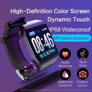 "KSUN" Smart Bracelet Watch Heart rate Monitor   ECG   Blood Pressure   Fitness Tracker