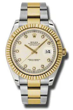 Rolex - Datejust II 41mm - Steel and Yellow Gold - Fluted Bezel (116333)