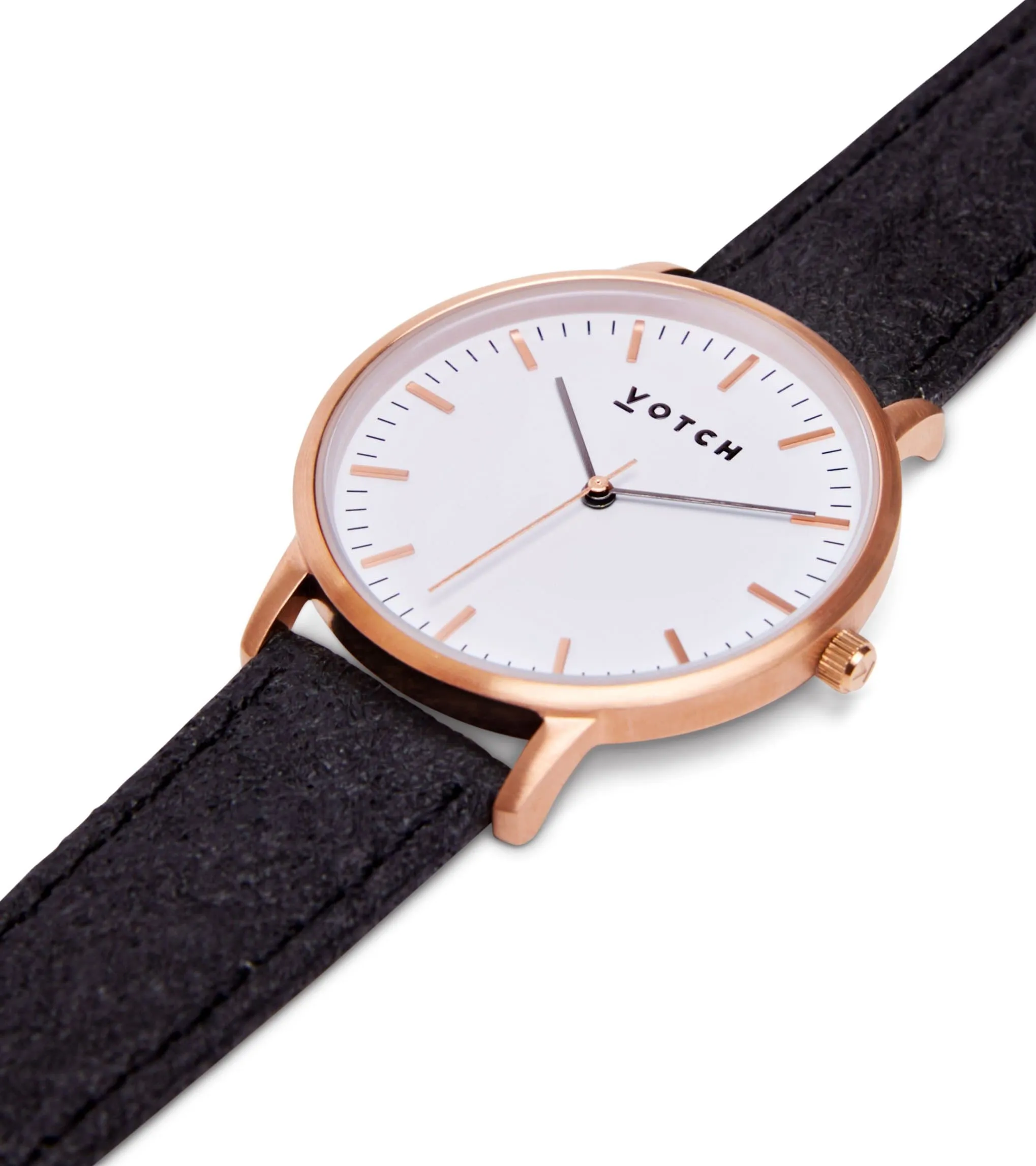 Rose Gold & Piñatex Watch | Moment