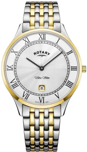 ROT Watch Ultra Slim Two Tone Gold PVD