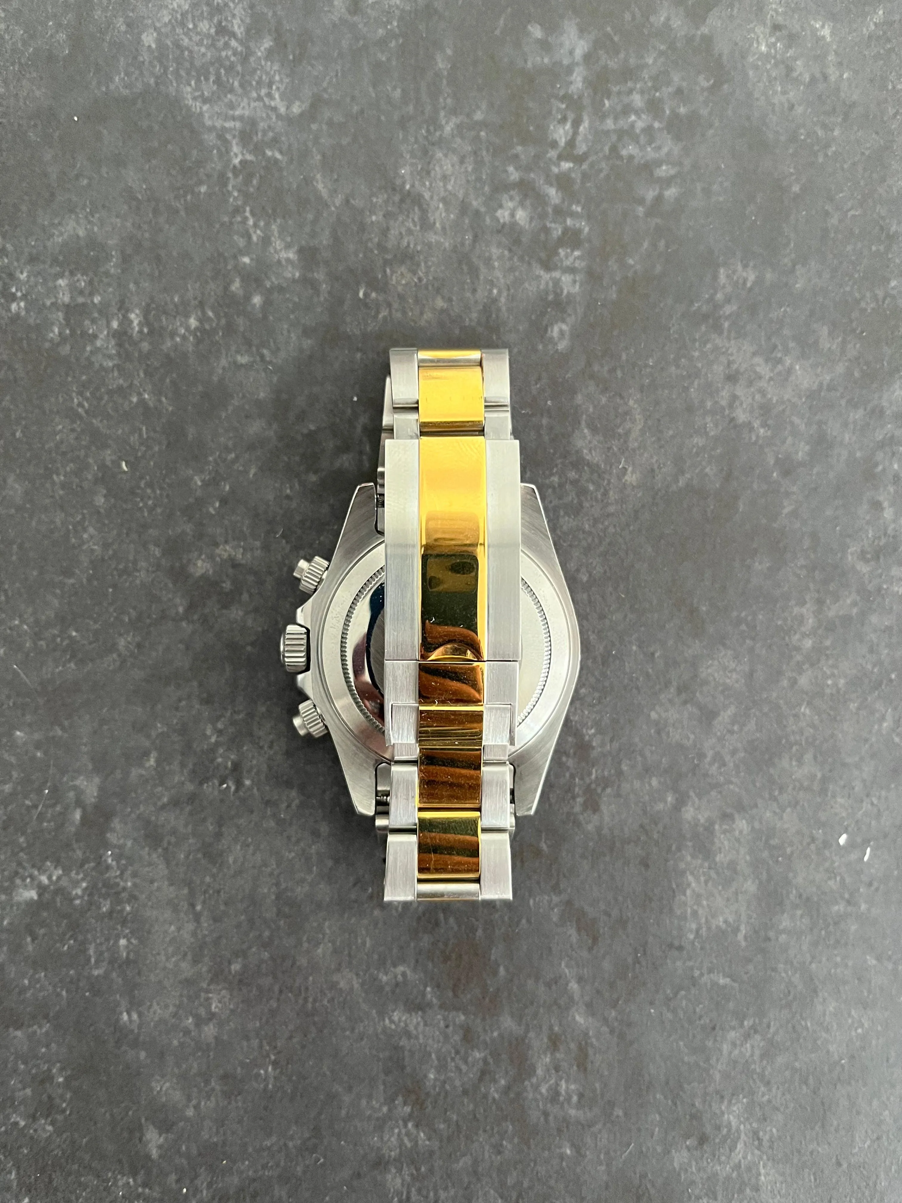 Seiko Mod - 40mm Daytona Two Tone (Steel & Gold)