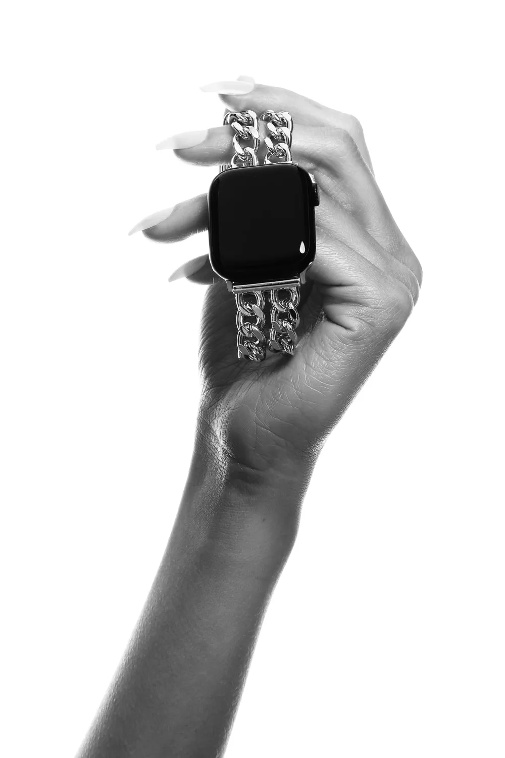 Silver Queen Watchband