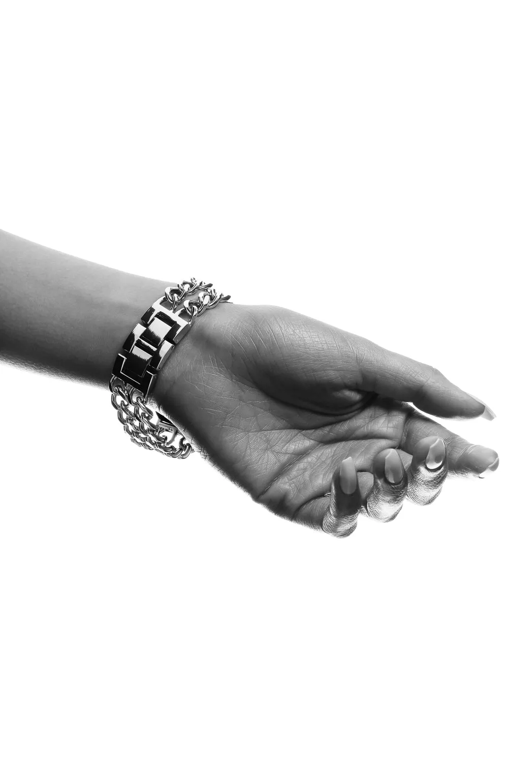Silver Queen Watchband