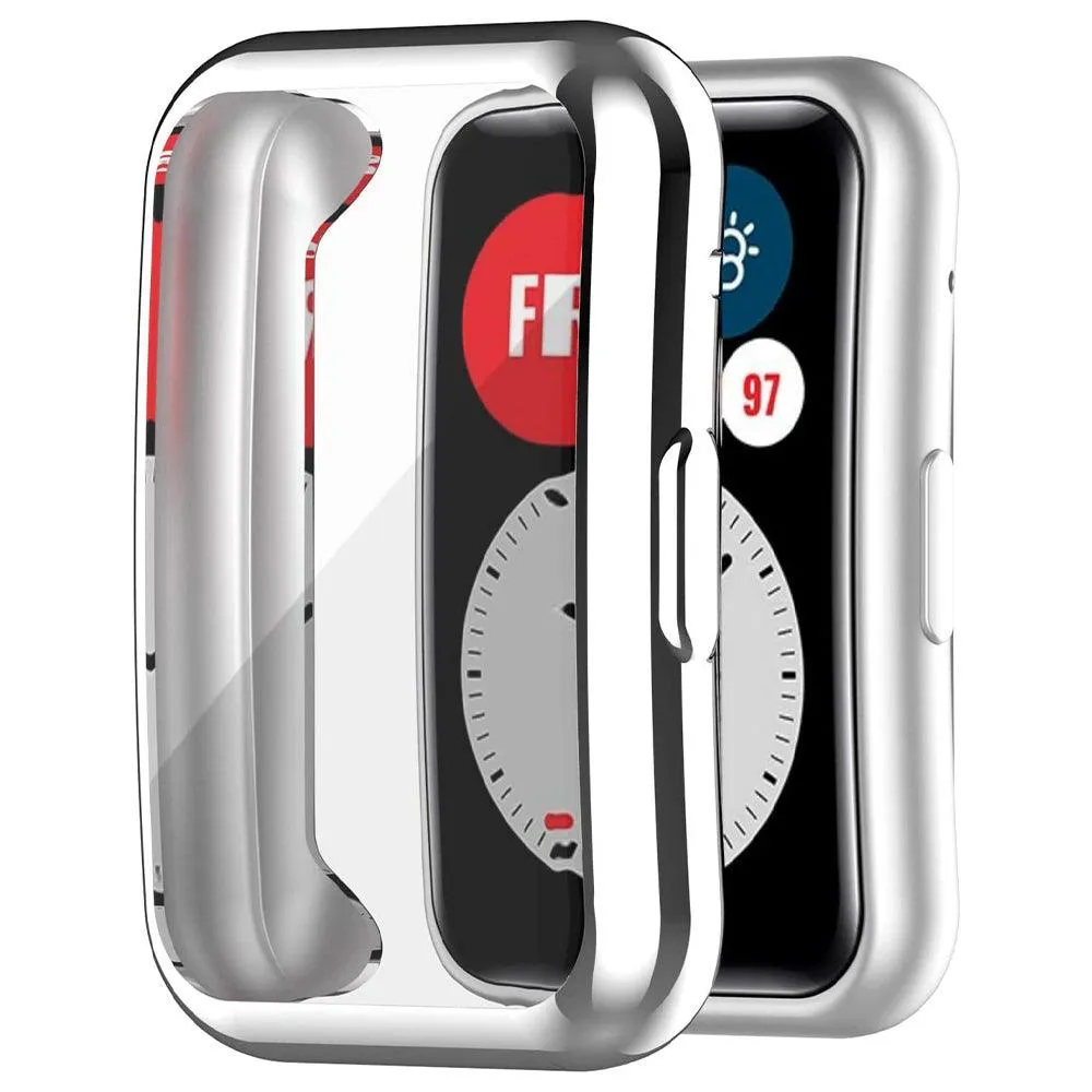 Smart Watch Silicone Full Cover With Frame Huawei Watch Fit