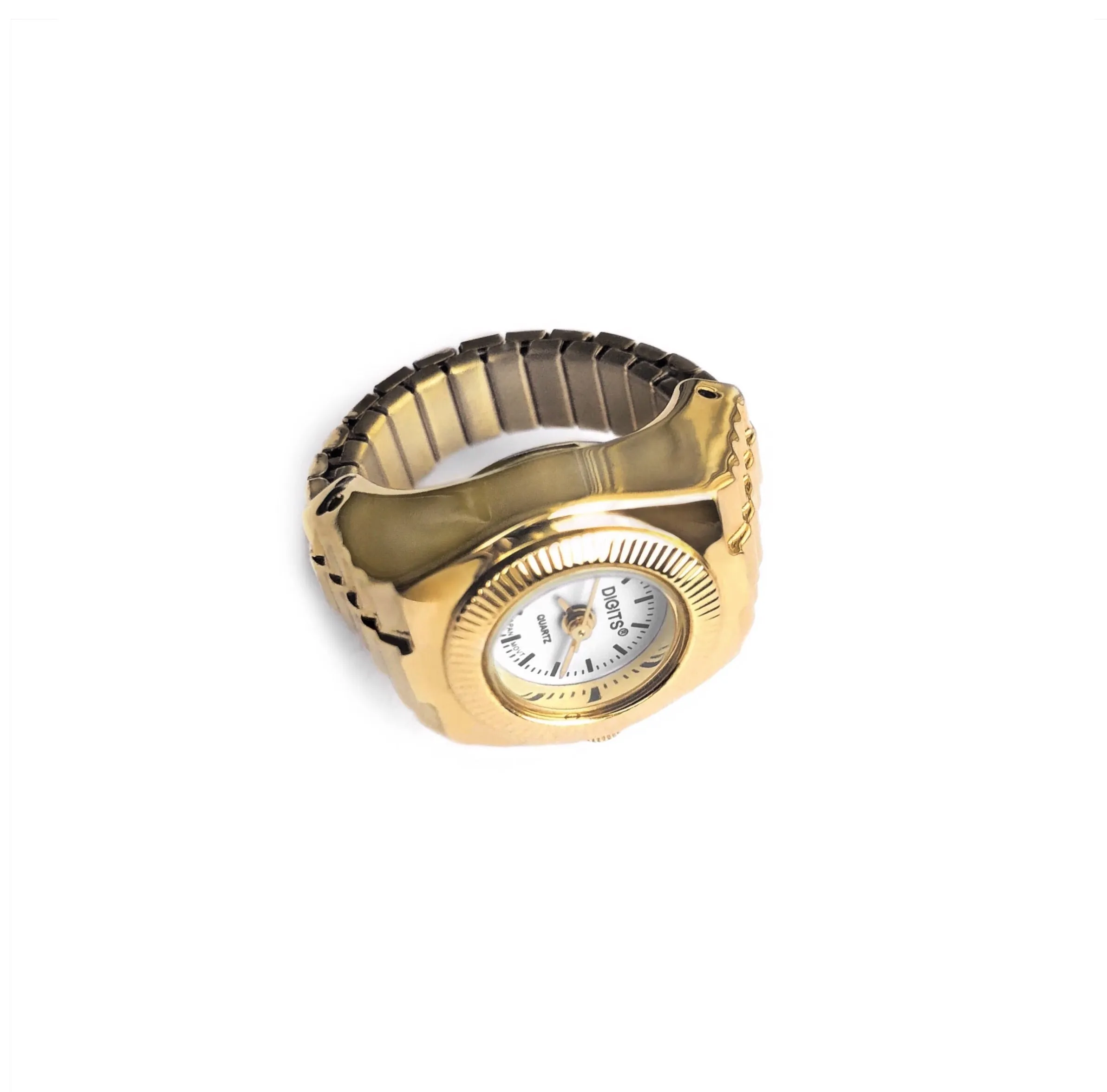 Stellar Sphere Ring Watch in Gold