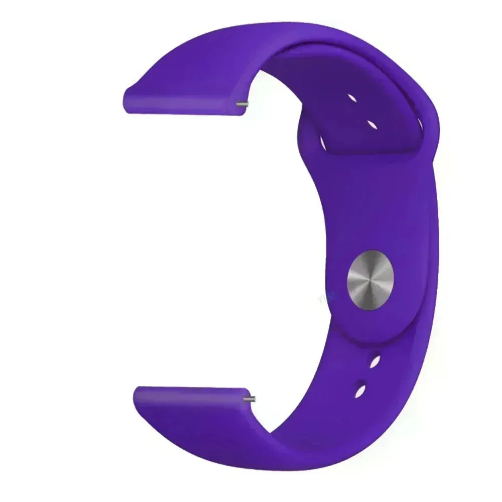 Straps For Samsung Galaxy watch 6/5/pro/4 Classic Silicone bracelet Huawei watch GT 4-2-2e-3-3 pro 41mm 46mm18mm 20mm 22mm band