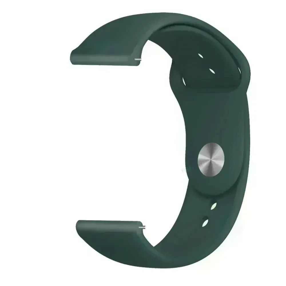 Straps For Samsung Galaxy watch 6/5/pro/4 Classic Silicone bracelet Huawei watch GT 4-2-2e-3-3 pro 41mm 46mm18mm 20mm 22mm band