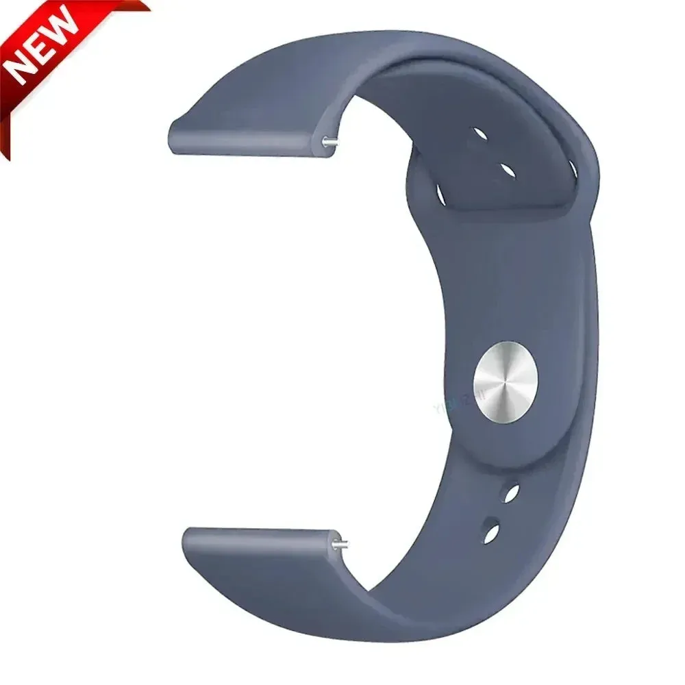 Straps For Samsung Galaxy watch 6/5/pro/4 Classic Silicone bracelet Huawei watch GT 4-2-2e-3-3 pro 41mm 46mm18mm 20mm 22mm band