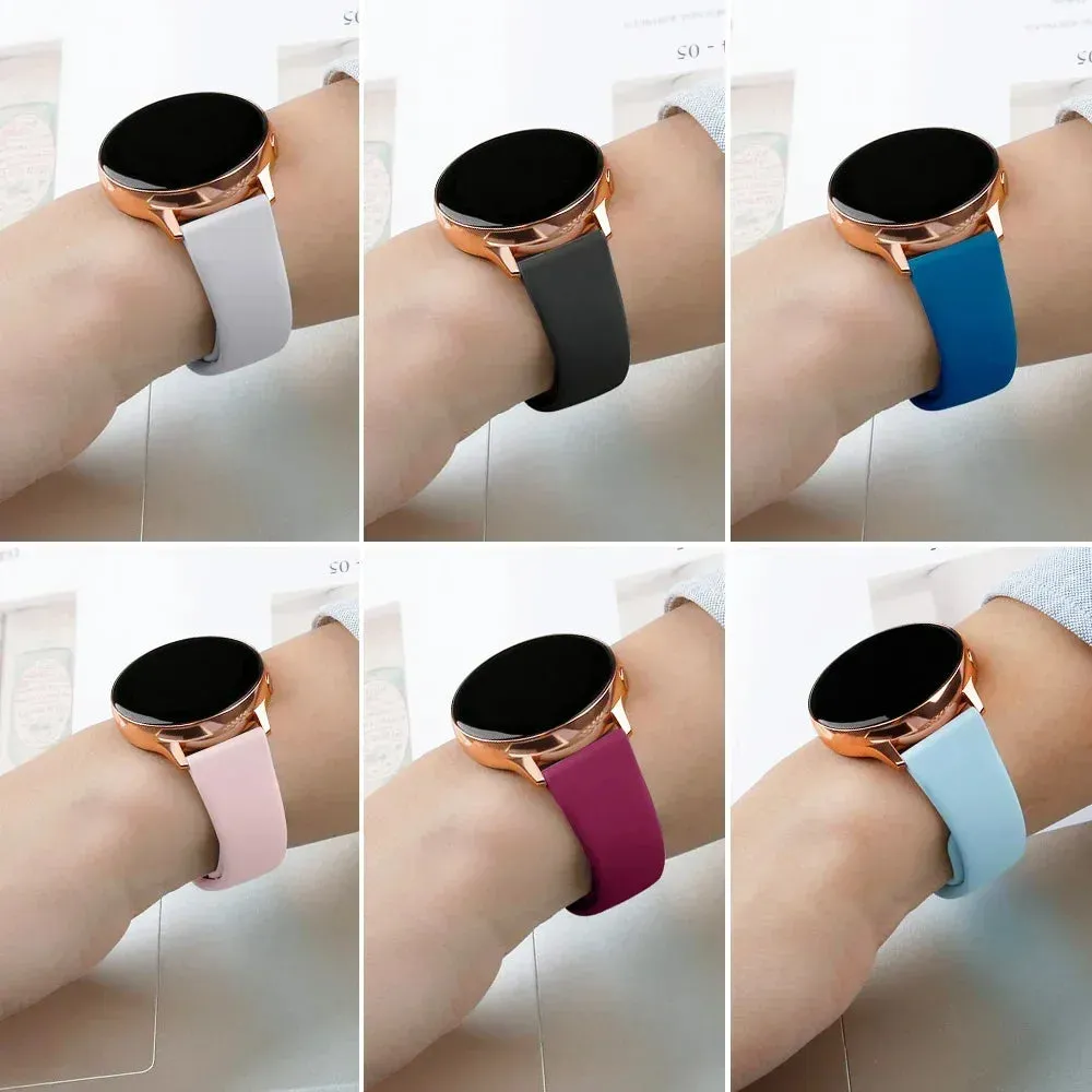 Straps For Samsung Galaxy watch 6/5/pro/4 Classic Silicone bracelet Huawei watch GT 4-2-2e-3-3 pro 41mm 46mm18mm 20mm 22mm band