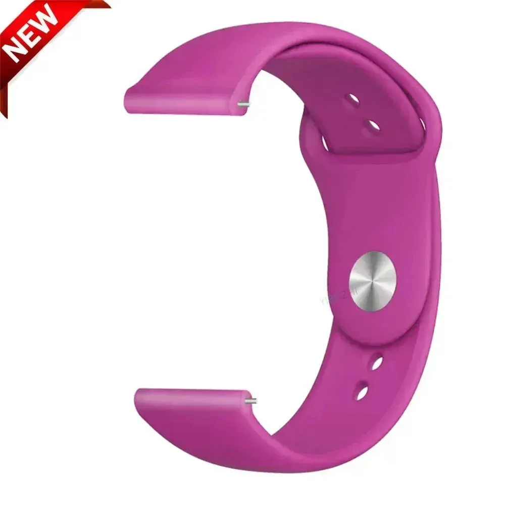 Straps For Samsung Galaxy watch 6/5/pro/4 Classic Silicone bracelet Huawei watch GT 4-2-2e-3-3 pro 41mm 46mm18mm 20mm 22mm band