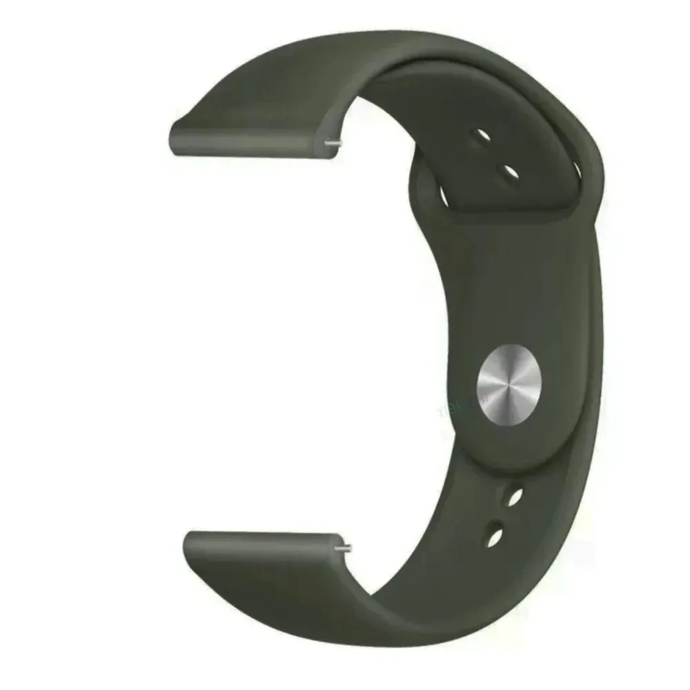 Straps For Samsung Galaxy watch 6/5/pro/4 Classic Silicone bracelet Huawei watch GT 4-2-2e-3-3 pro 41mm 46mm18mm 20mm 22mm band