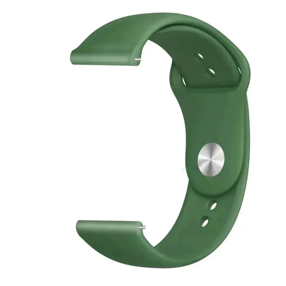Straps For Samsung Galaxy watch 6/5/pro/4 Classic Silicone bracelet Huawei watch GT 4-2-2e-3-3 pro 41mm 46mm18mm 20mm 22mm band