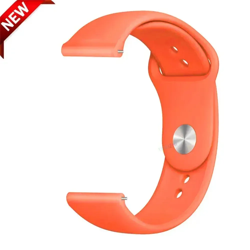 Straps For Samsung Galaxy watch 6/5/pro/4 Classic Silicone bracelet Huawei watch GT 4-2-2e-3-3 pro 41mm 46mm18mm 20mm 22mm band