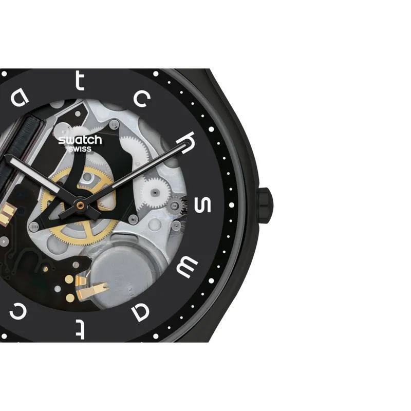 Swatch WHITE SIDE Watch SS07B101