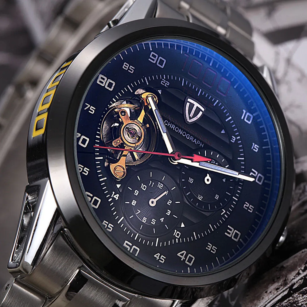TEVISE Mens Watches Top Brand Luxury Men's Automatic Mechanical Watch Fashion Sport Clock Men Wrist Watch Relogio Masculino