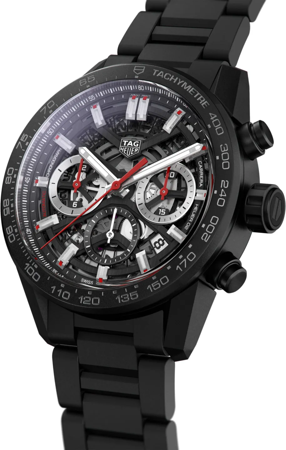 TH Watch Carrera AutoMTic Chronograph Calibre Heuer 2