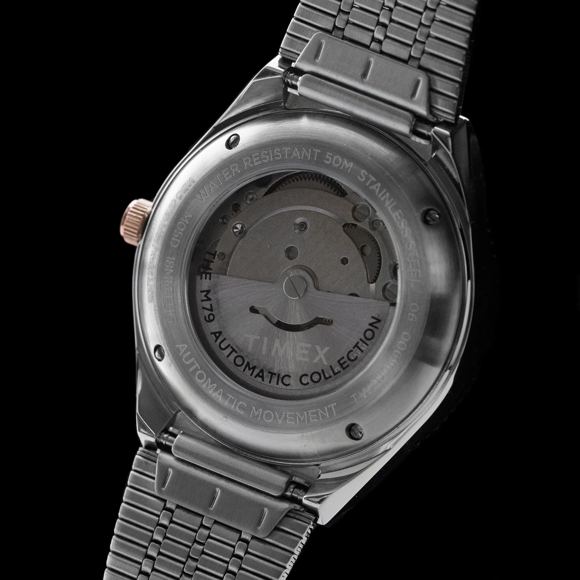 Timex - 2020 M79 Stainless Steel/Brown Automatic