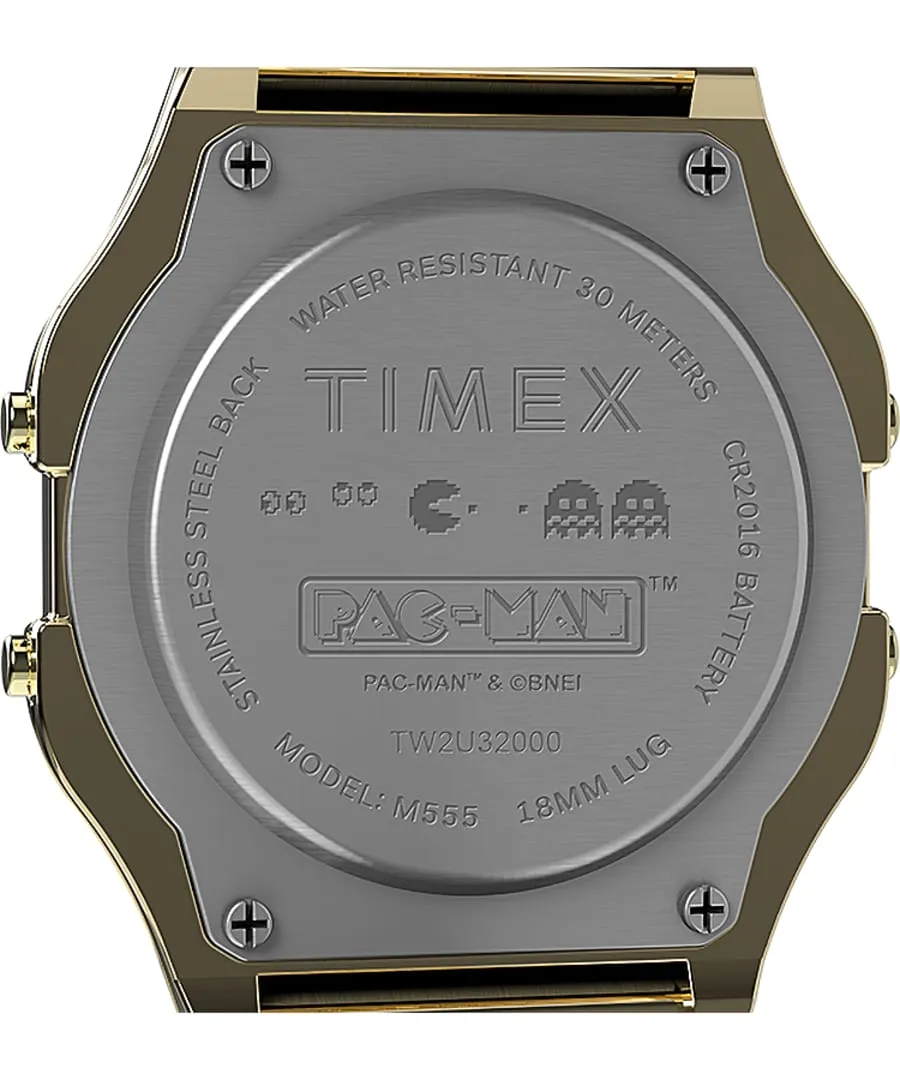 Timex T80 x Pac-Man 34mm - Gold
