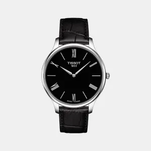 Tradition Men Analog Leather Watch T0634091605800