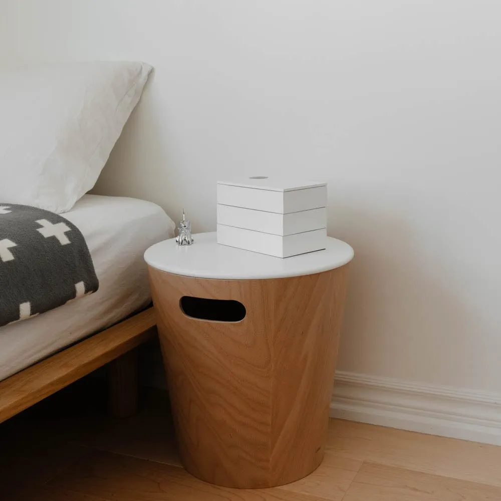 Umbra Spindle Jewelry Box White