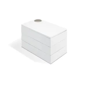 Umbra Spindle Jewelry Box White