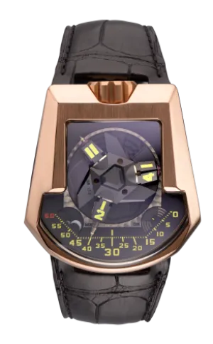 Urwerk 200 Collection 18K Rose Gold Men's Watch