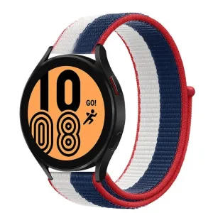 USA Nylon Loop Band For Samsung Galaxy Watch 6 5 Pro/4/classic/gear s3 frontier/active Sport Bracelet Huawei watch gt2 3 22mm 20mm Strap