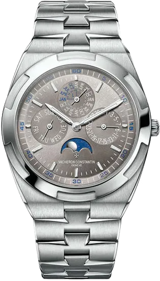 Vacheron Constantin Overseas Perpetual Calendar Extra Thin 18K White Gold Men's Watch