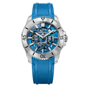 Venezianico Automatic Watch Nereide UltraLeggero 42 Skeleton Aqua 3921506